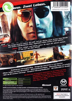 Driver Parallel Lines (USA) box cover back